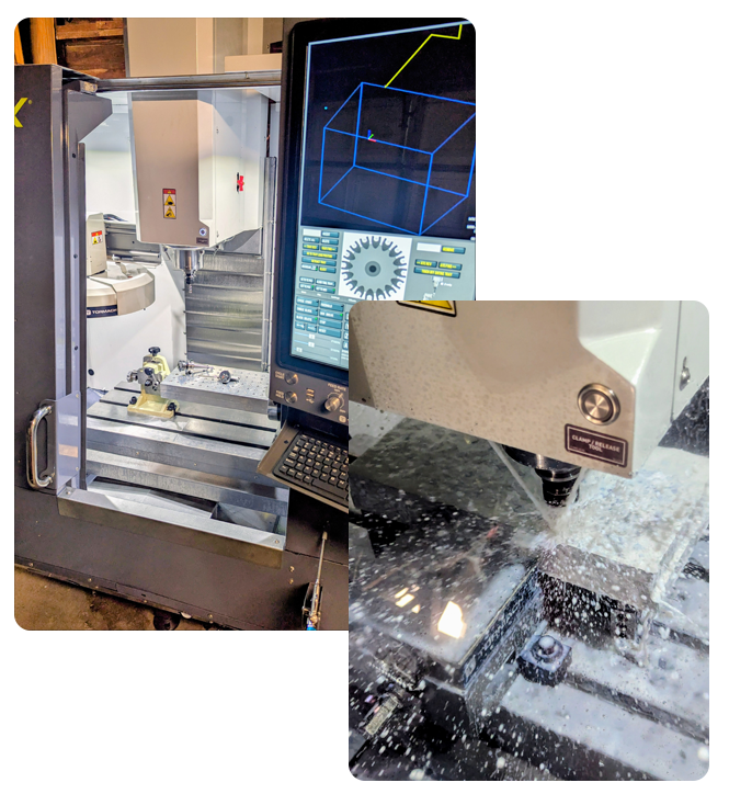 CNC Machine in operation